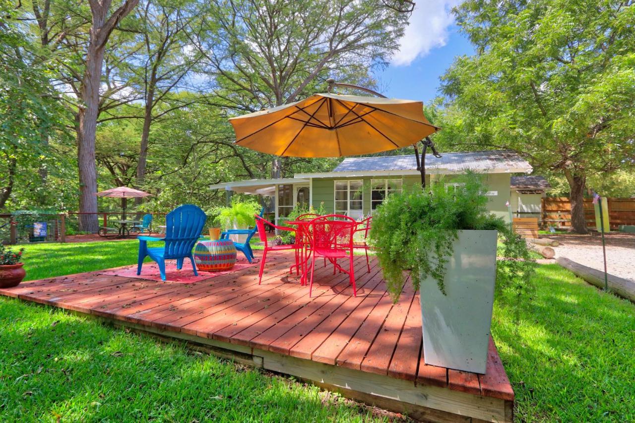 Villa Creekside Cabins - The Getaway Wimberley Exterior foto